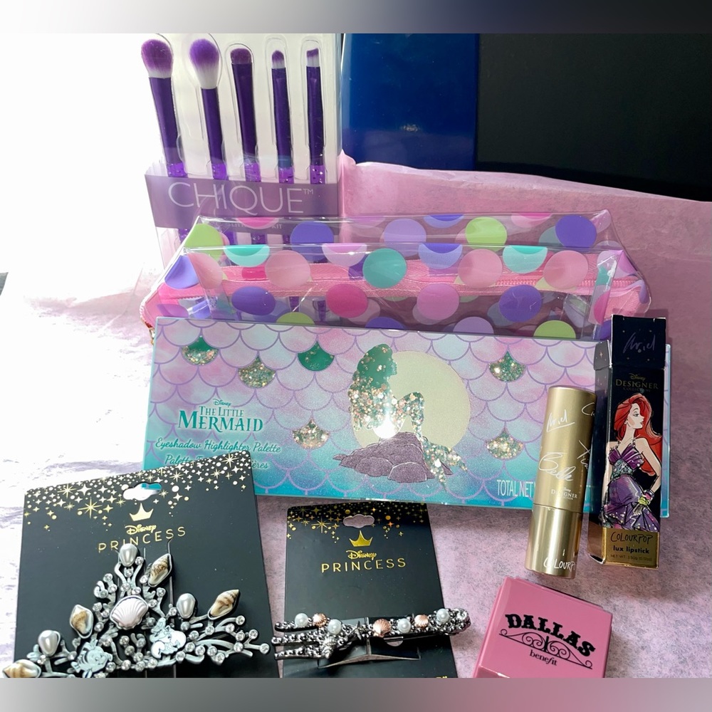 🌸#3 THE LITTLE MERMAID MAKEUP BUNDLE